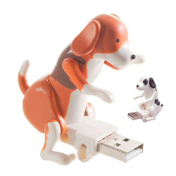 Clé USB chien en chaleur