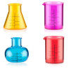 Lot de 4 shooters style chimie 
