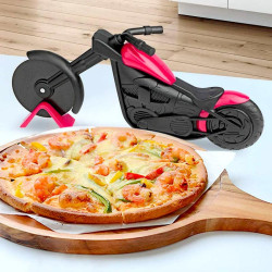 Découpe pizza moto