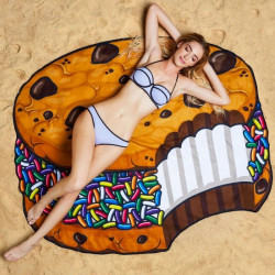 Serviette de plage géante Ice Cream Cookie