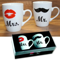 Coffret Duo tasses mug Mr &...