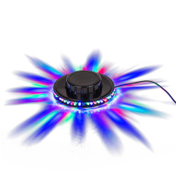 Lampe disco compacte 48 leds multicolore