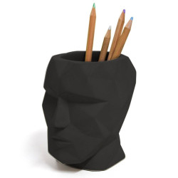 Pot à crayons design The Head