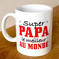 Mug Super Papa, le meilleur...