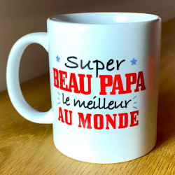 Mug Super Beau Papa le meilleur du monde