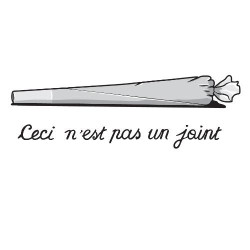 T-shirt - Ceci n'est pas un joint