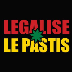 T-shirt - Légaliser le pastis!