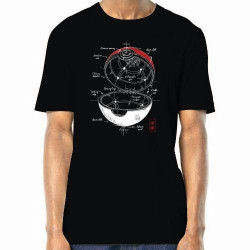 T-shirt Pokemon Pokeball plan