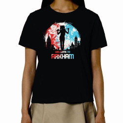 Tshirt DC Comics - Harley Quinn - Welcome to Arkham