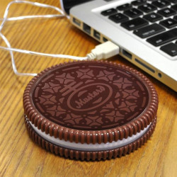 Chauffe Tasse USB en Forme de Biscuit Oreo