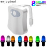 Capteur lumineux 8 couleurs WC