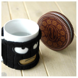 Chauffe Tasse USB en Forme de Biscuit Oreo