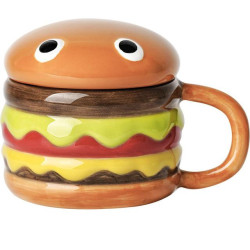 Mug couvercle Hamburger en...