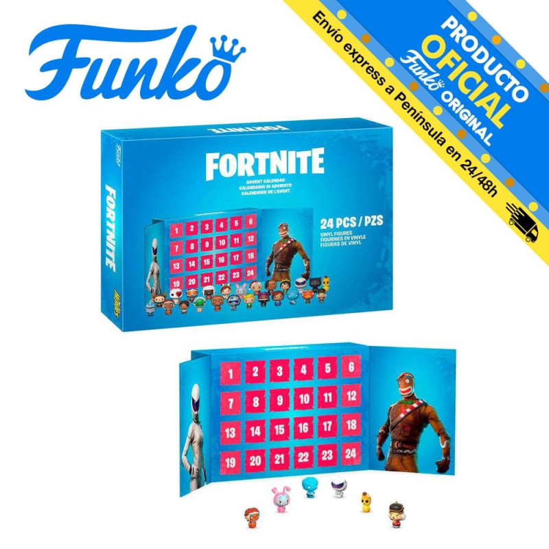 FUNKO pocket POP! calendrier de l'avent Fortnite