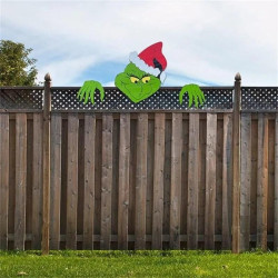 Décoration de Jardin Ornements de Noël Le Grinch