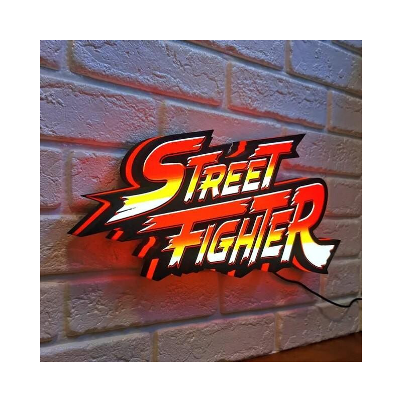 Veilleuse Murale LED Street Fighter