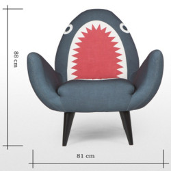 Rodnik, le fauteuil requin