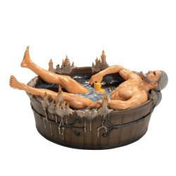 Figurine The Witcher Geralt dans le Bain