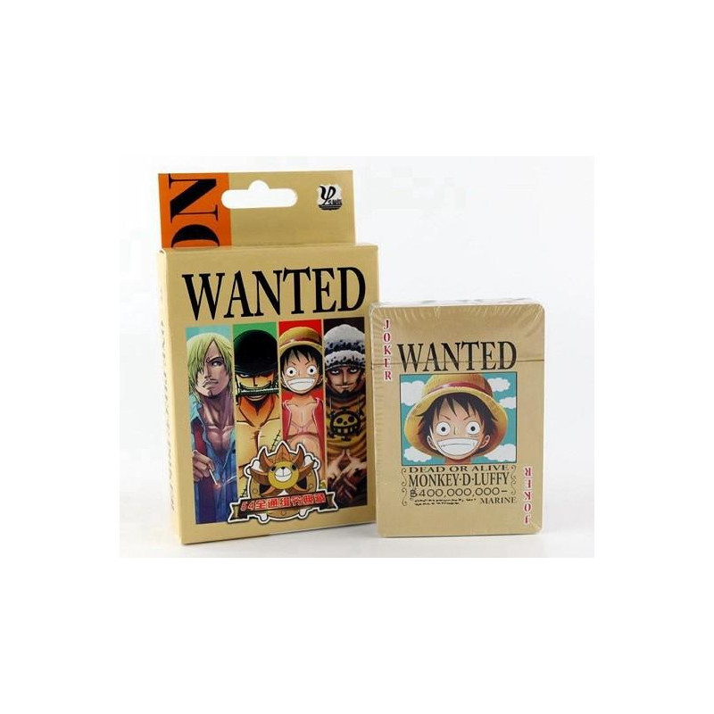 Jeux de 54 Cartes One Piece