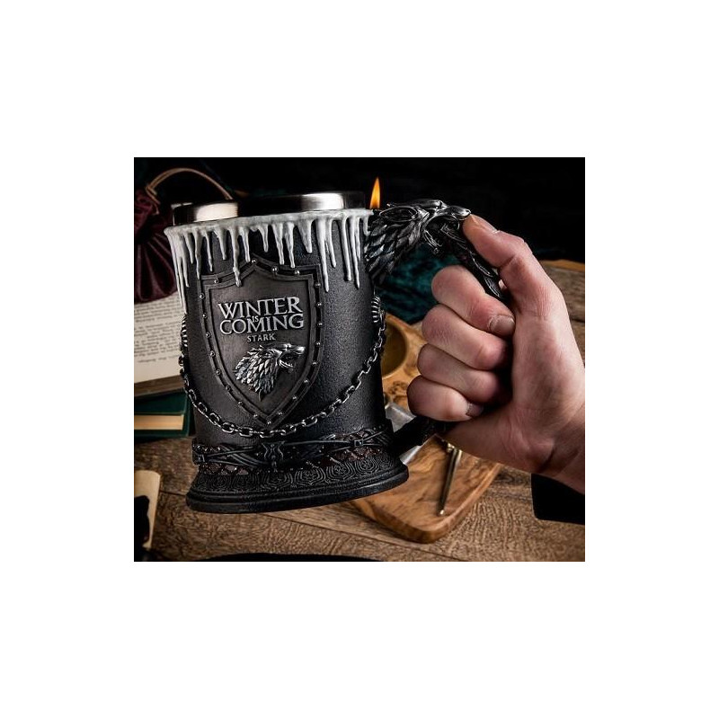 Chope à Bière Gelée Game of Thrones Stark Tankard