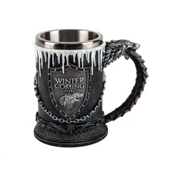 Chope à Bière Gelée Game of Thrones Stark Tankard