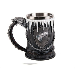 Chope à Bière Gelée Game of Thrones Stark Tankard