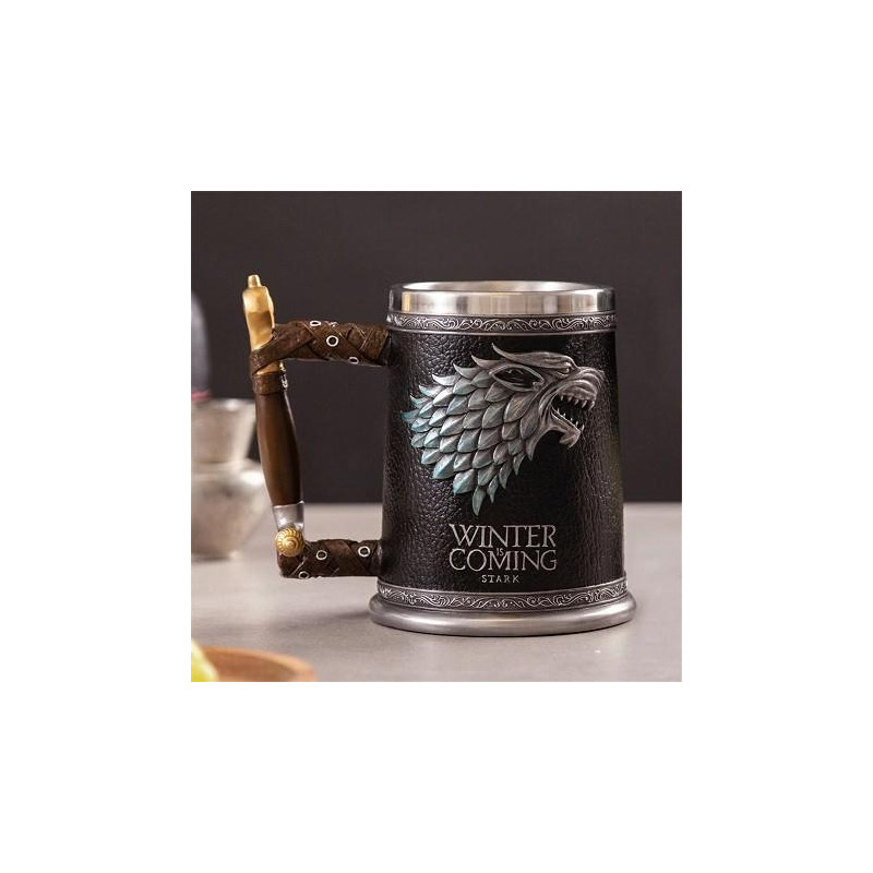 Chope à Bière Game of Thrones Stark Tankard