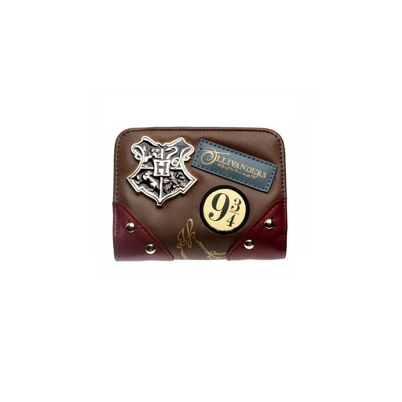 Portefeuille Harry Potter Insigne Hogwarts Ollivanders