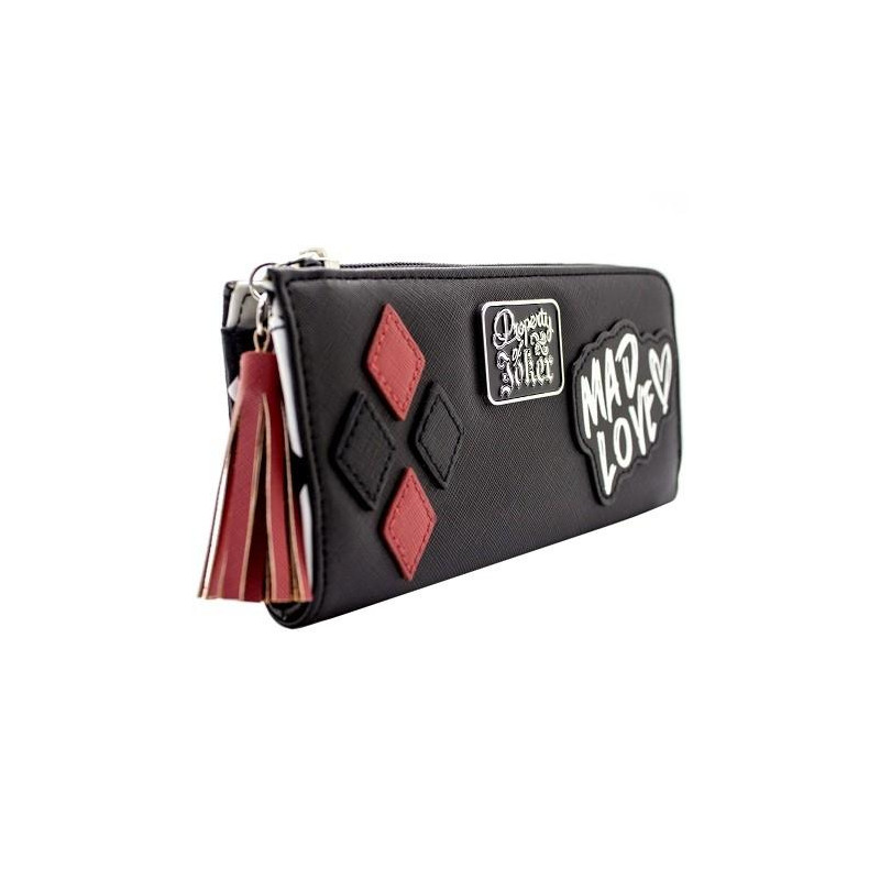 Portefeuille Harley Quinn Mad Love Noir