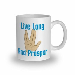 Mug Salut Vulcain Spock...