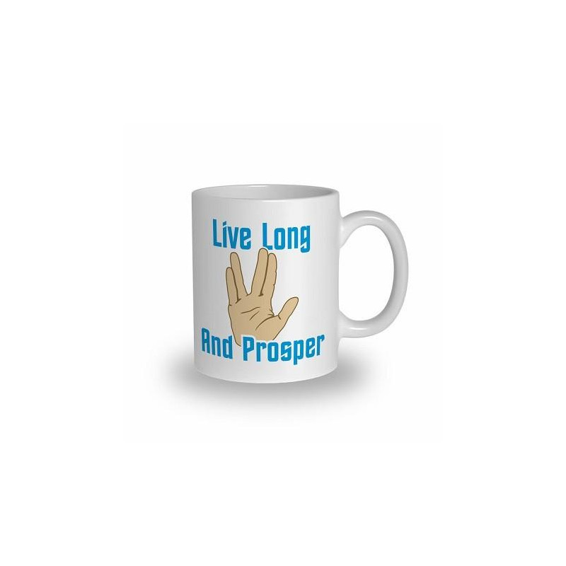 Mug Salut Vulcain Spock Star Trek