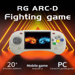 Console Retrogaming Portable Anbernic RG ARC 6 Boutons Saturn 80000 JEUX