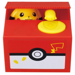 Tirelire Pikachu voleur