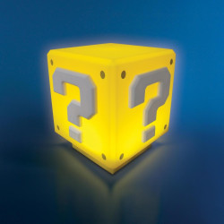 Lampe Super Mario Question block