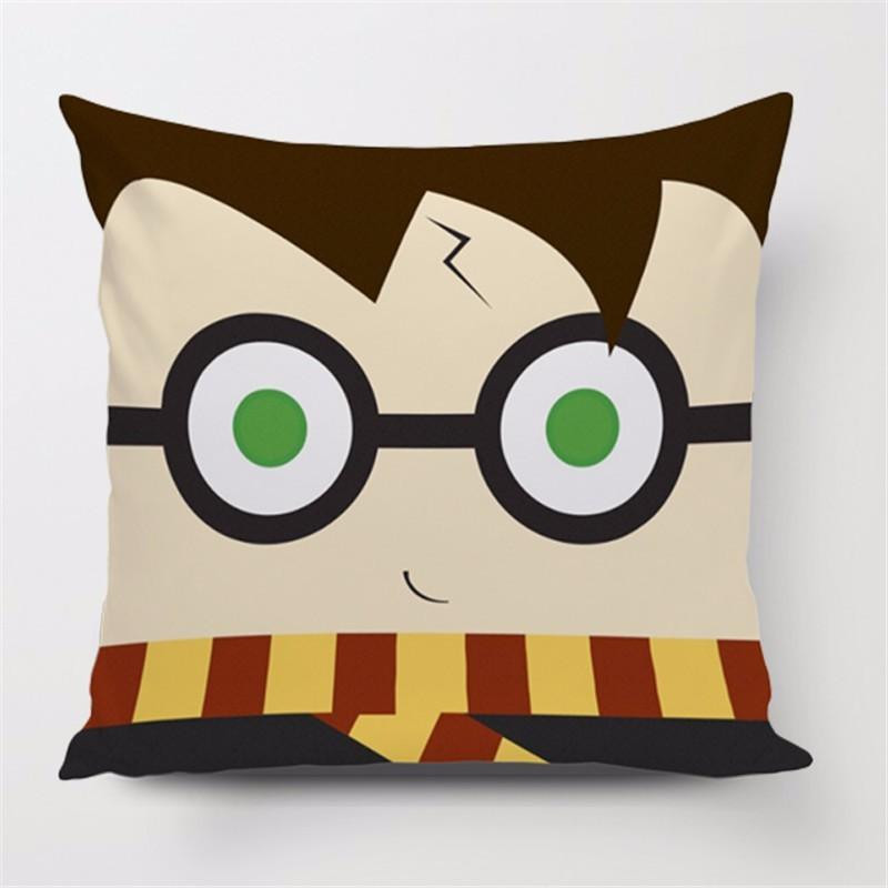 Taie d'oreiller coussin Harry Potter Cartoon