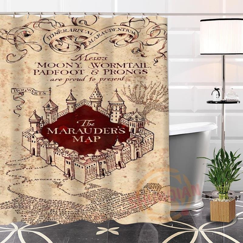 Rideau de douche Harry Potter Marauders