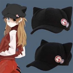 Casquette oreilles de chat Evangelion