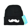 Bonnet moustache geek