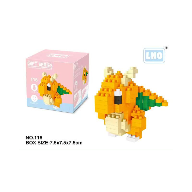 Figurine Pokemon Dracolosse nanoblock