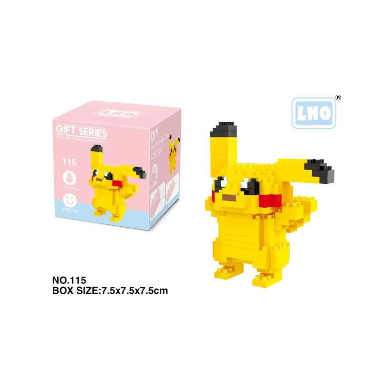 Figurine Pokemon Pikachu nanoblock