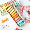 Lot 5 Gommes design macaron