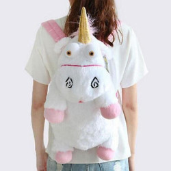 Sac à dos peluche Licorne des Minions