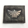 Portefeuille Zelda silver metal logo bird