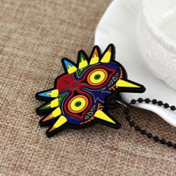 Collier Zelda coloré Majoras Mask