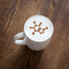 Pochoirs geek Barista pour capuccino