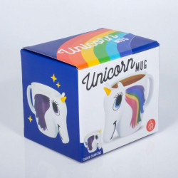 Mug 3D thermoréactif Licorne