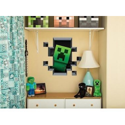 Stickers Creeper Inside Wall Cling