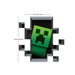 Stickers Creeper Inside Wall Cling