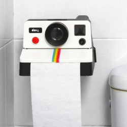 Polaroid distributeur de papier toilette