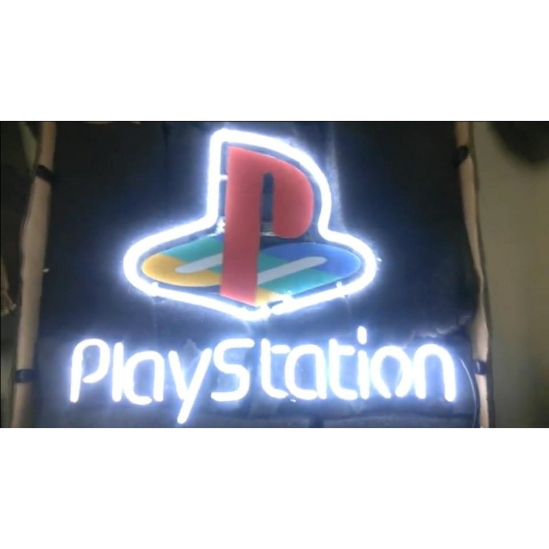 Lampe neon logo Playstation 1994